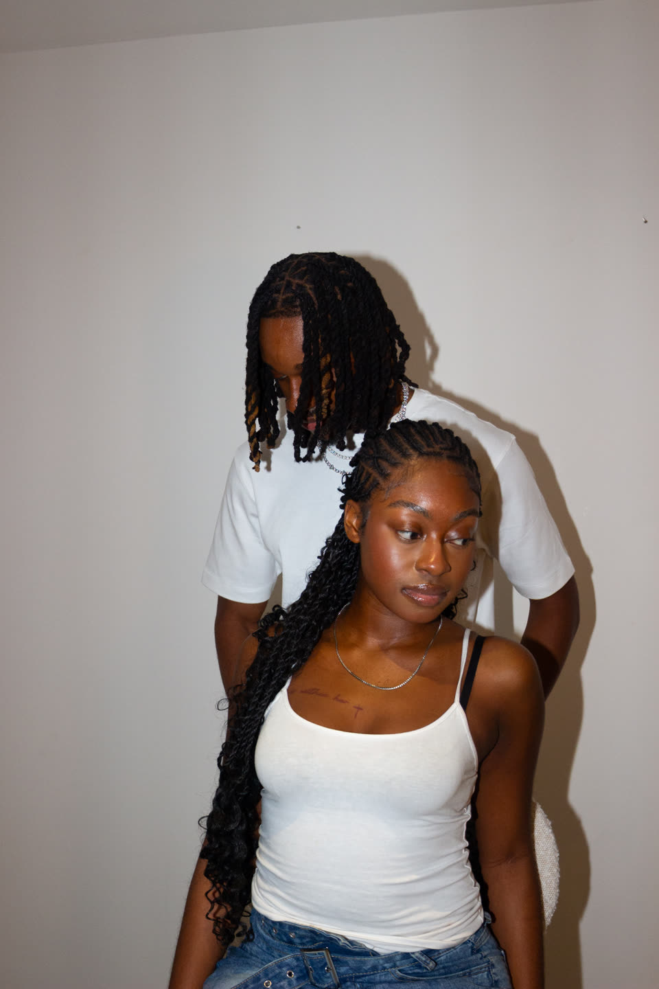 Locs, close